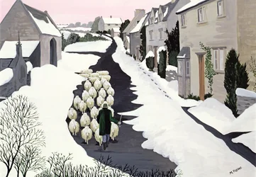 Whittington en hiver